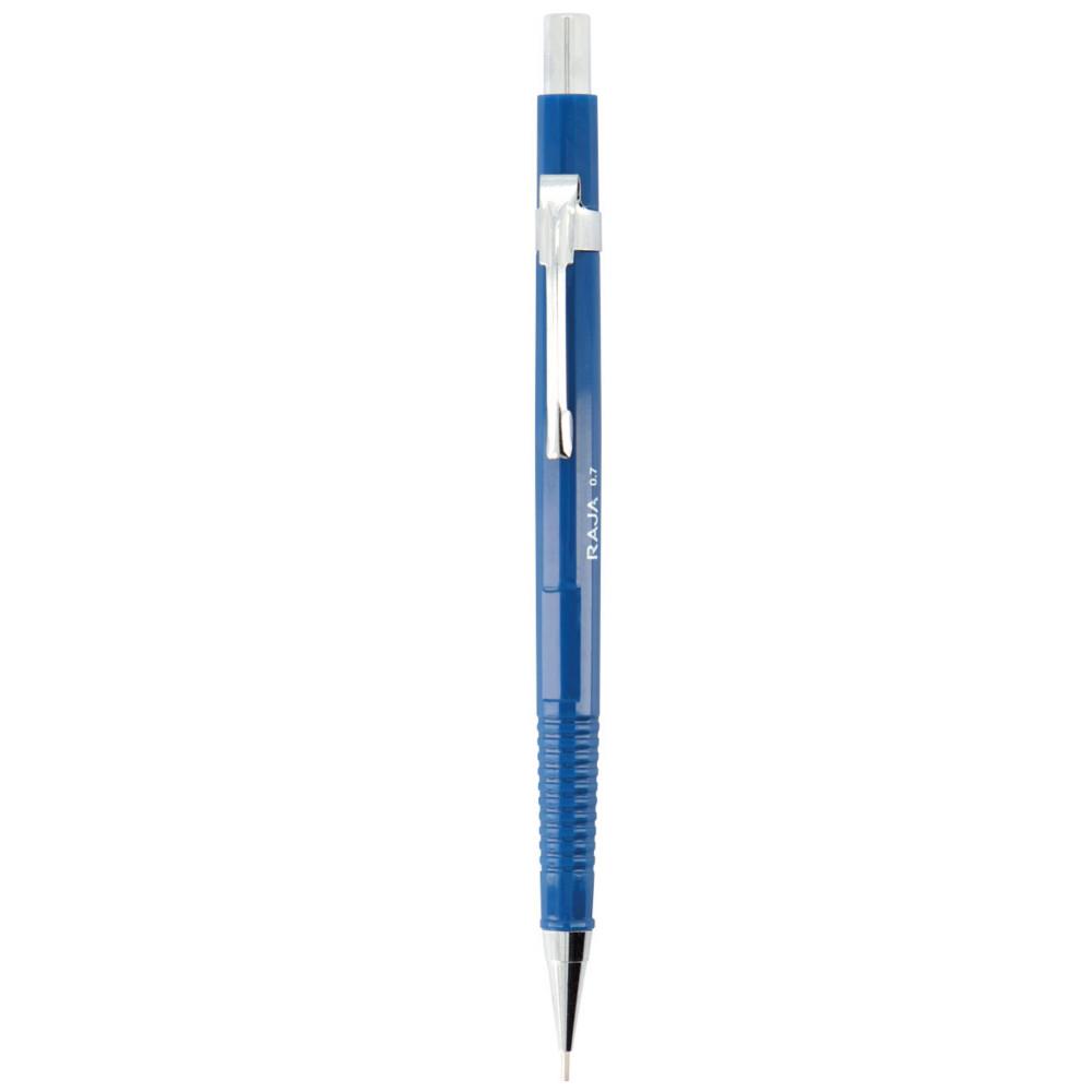 Porte-mine professionnel - mine HB de 0,7 mm - corps bleu avec zone de prhension