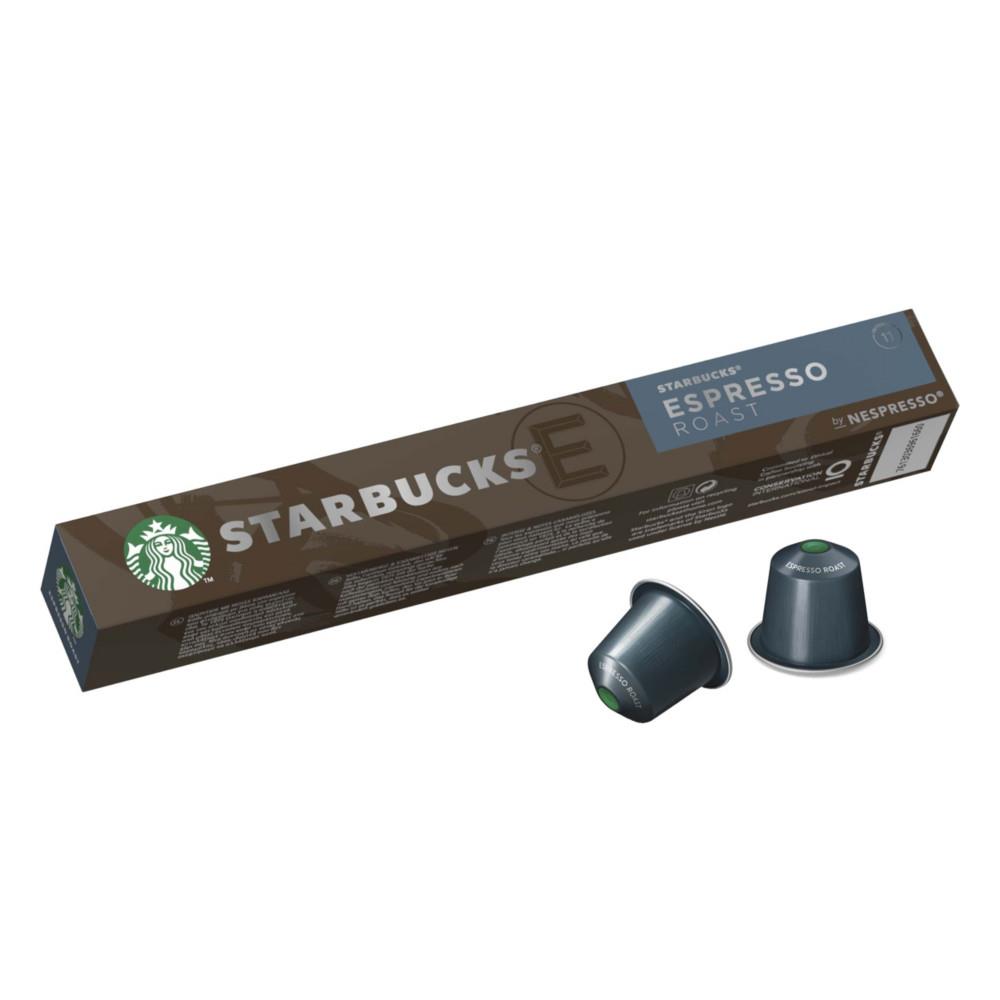 Espresso Roast Starbucks pour machine Nespresso - intensit n11 - paquet de 10 capsules