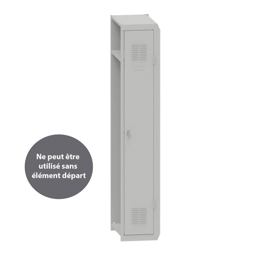 Vestiaire Primo Iso - Industrie Propre - lment suivant - corps gris - portes gris