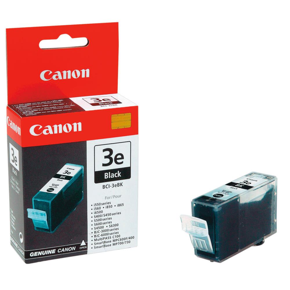 Cartouches pour imprimantes - Canon cartouche d'encre noire bci-3e bk