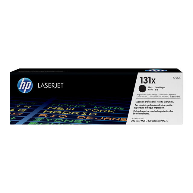 Cartouches de toner - Hp 131x toner laserjet noir grande capacit authentique