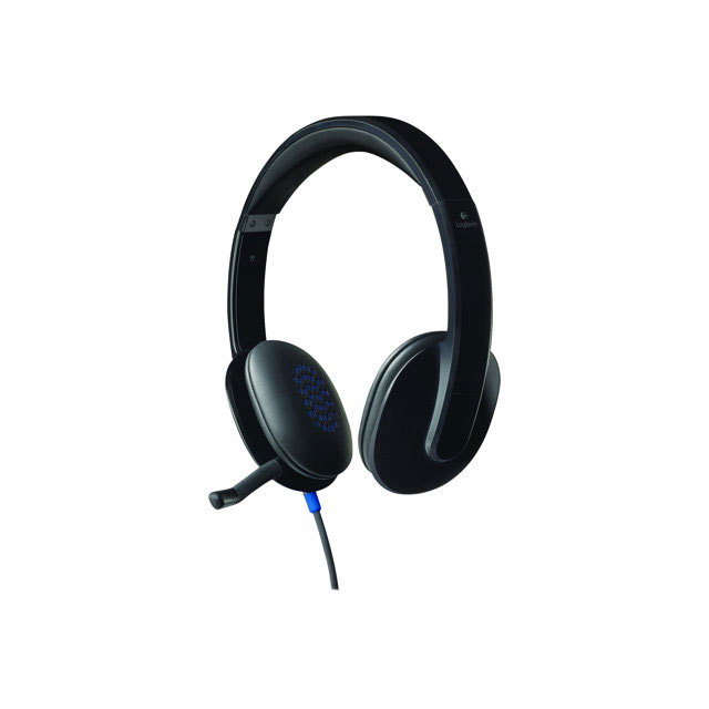 Casque USB Logitech H540 - Micro-casque - sur-oreille - filaire