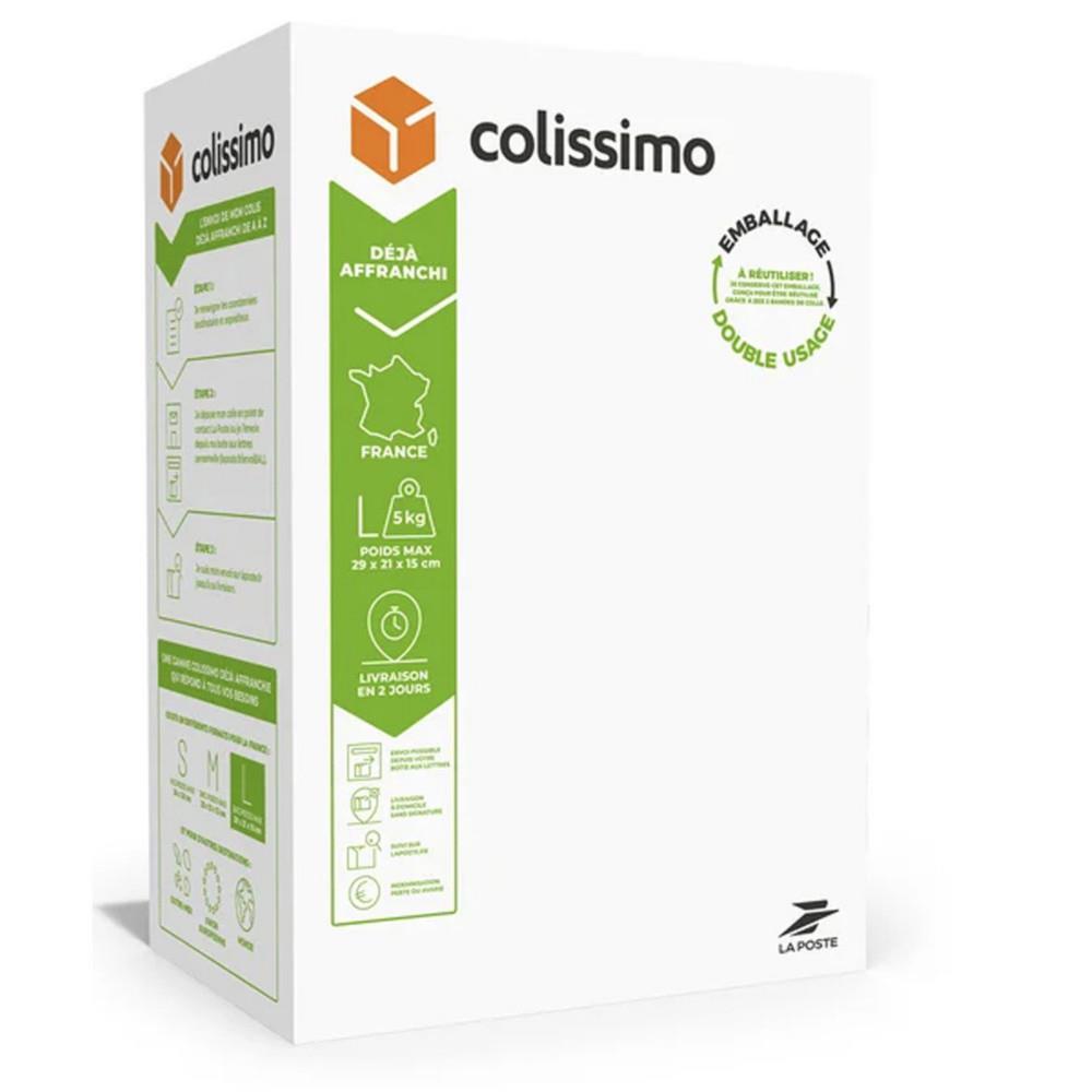 Collissimo Bo�te d'exp�dition Pr�t � envoyer L. 290 x P. 210 x P. 150 mm Taille L - D�j� affranchi - Livraison 48h - 5 kg