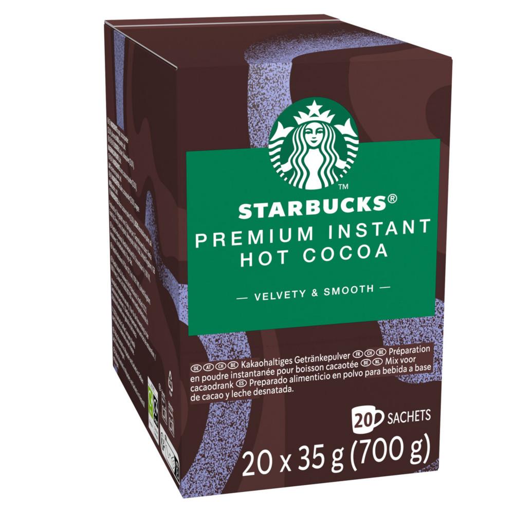 Stick de chocolat Starbucks en poudre instantan� de 35 g de cacao - Bo�te de 20