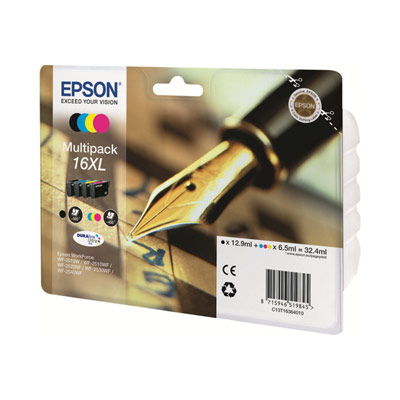 Cartouches pour imprimantes - Epson pen and crossword multipack "stylo  plume" 16xl - encre durabrite ultra n,c,m,j