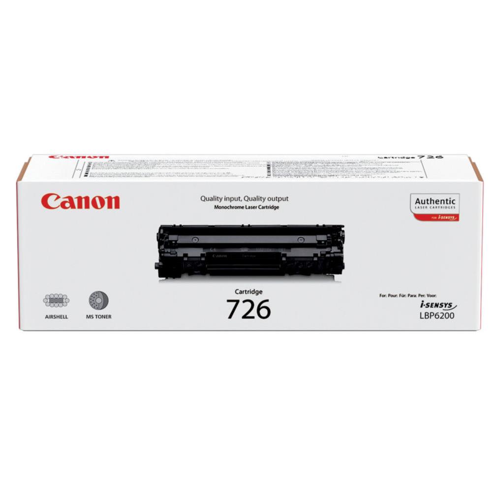 Cartouches de toner - Canon crg-726 cartouche de toner 1 pice(s) original noir