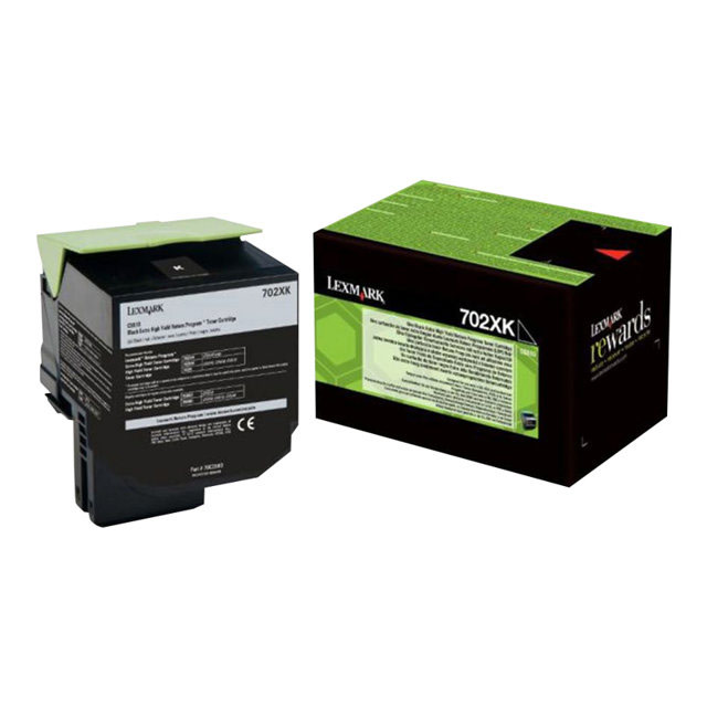 Cartouches de toner - Lexmark 702xk r cartouche de toner 1 pice(s) original noir