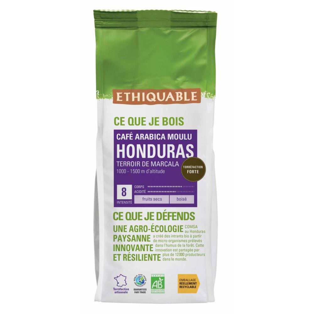 Caf moulu Caf Honduras - Arabica - sachet - 250g