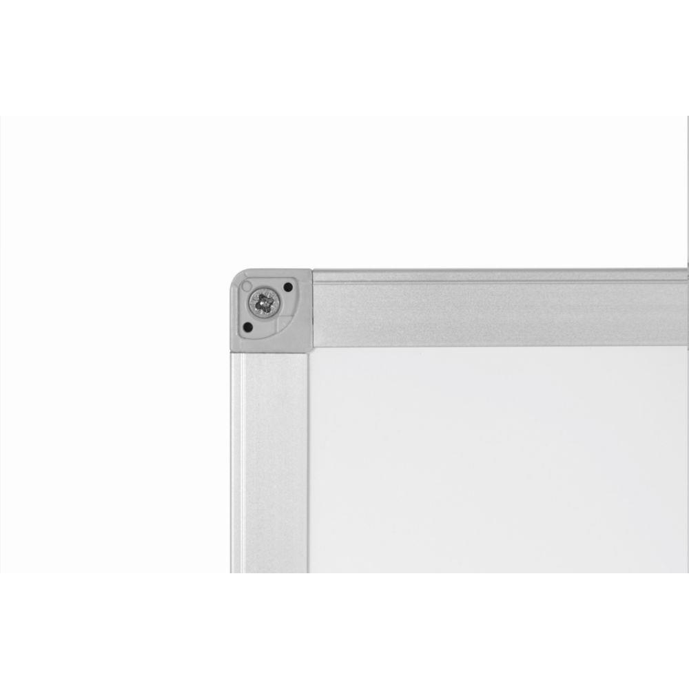 Tableau blanc Emaill - magntique - cadre aluminium - 60 cm x 90 cm