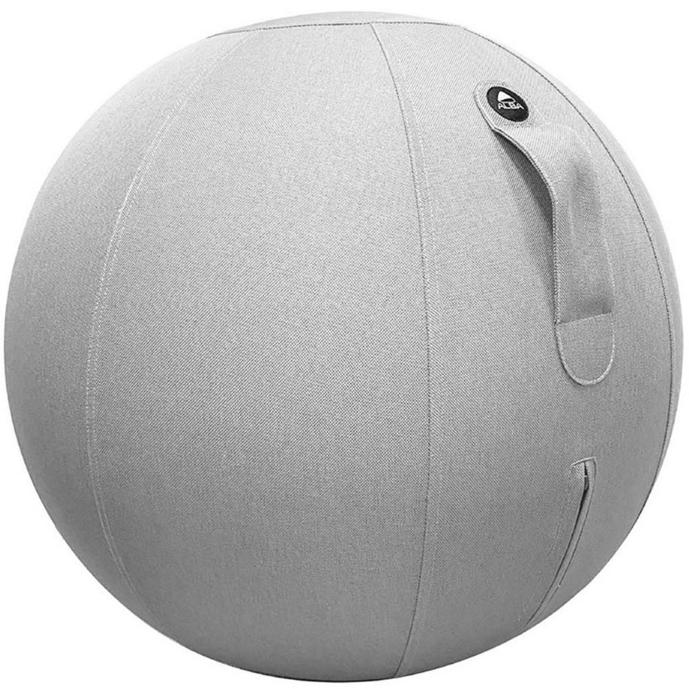 Si�ge ballon ergonomique pour bureau Alba Ergo Ball - Housse tissu Gris