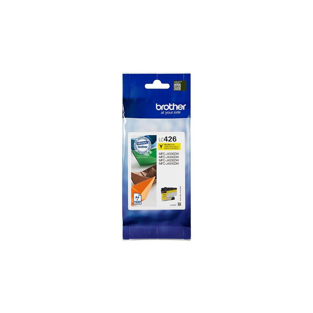 Cartouches pour imprimantes - Brother lc426y - cartouche d'encre transparente - jaune