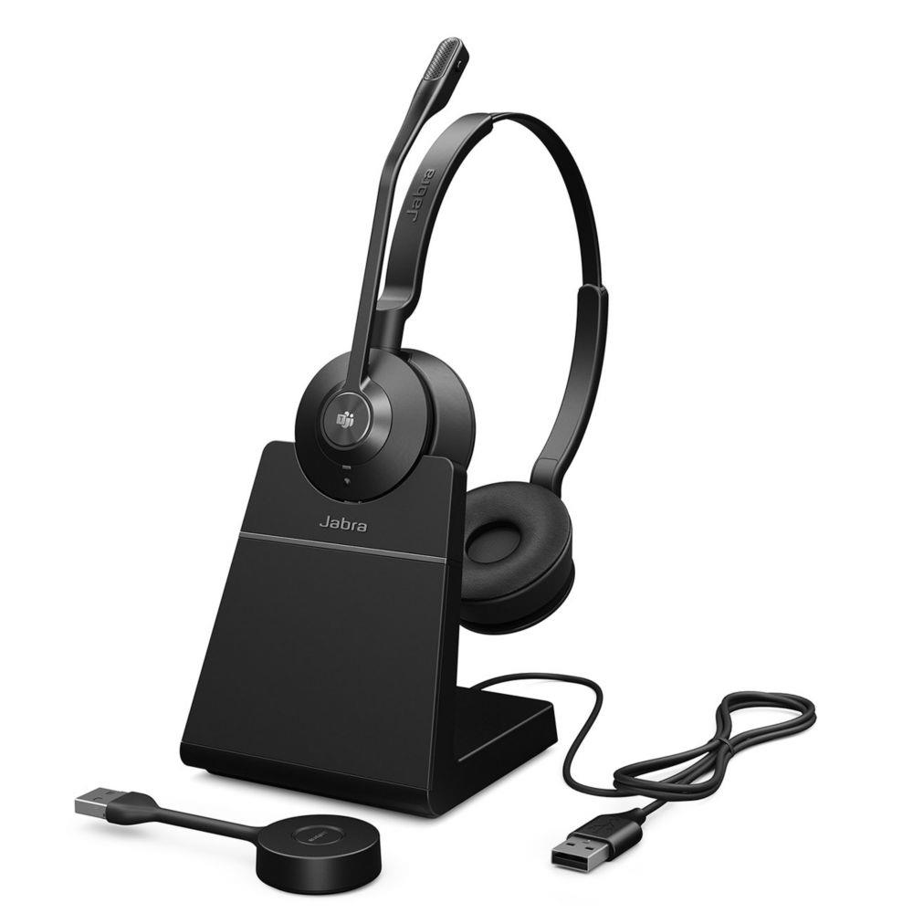 Casque sans fil + Base de chargement JABRA Engage 55 Duo Stro MS USB-A