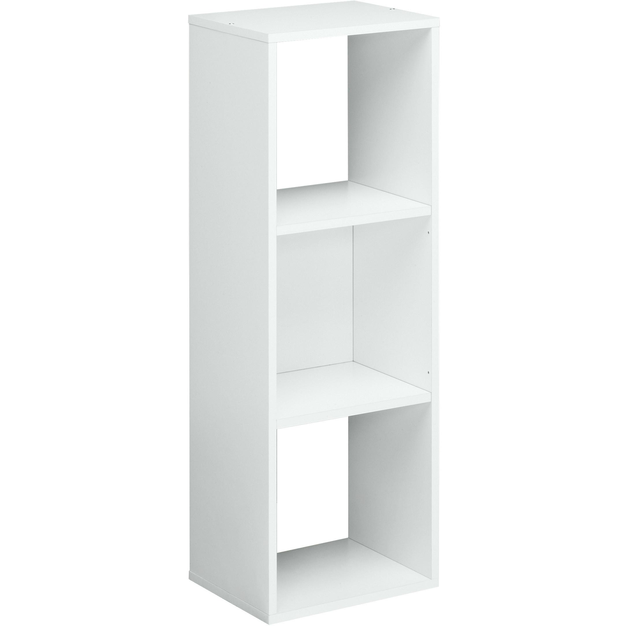 Module biblioth�que multicases classique - 3 cases - blanc
