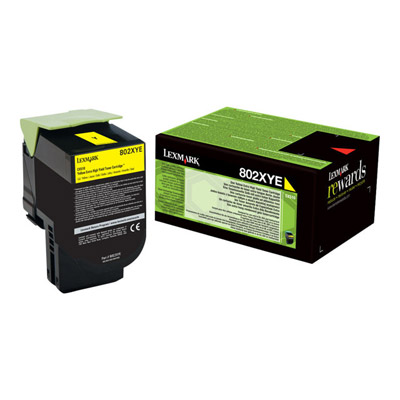 Cartouches de toner - Lexmark 80c2xye cartouche de toner 1 pice(s) original jaune