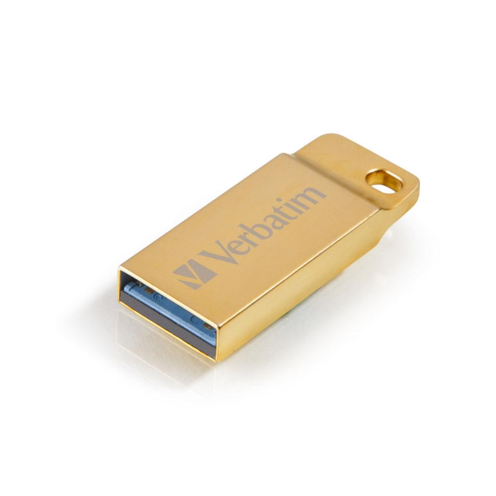 Verbatim metal executive 32 gb - usb 3.0 drive - gold