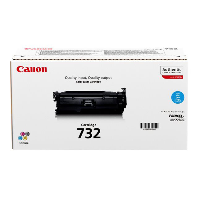 Cartouches de toner - Canon 732c cartouche de toner 1 pice(s) original cyan