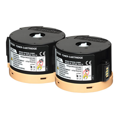 Cartouches de toner - Epson pack 2 return toners noir (2 x 2500 p)