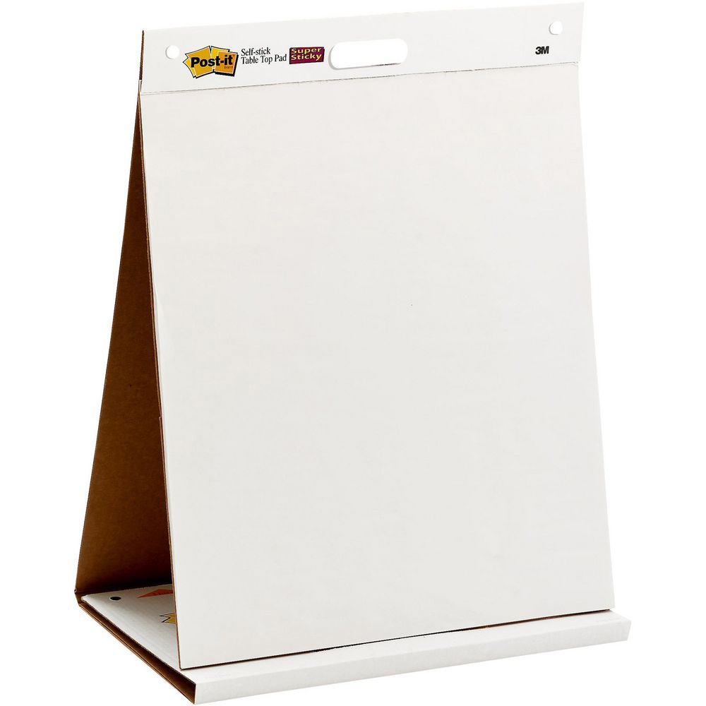 Bloc chevalet de 20 feuilles Post-It Meeting Chart - 58 x 50 cm