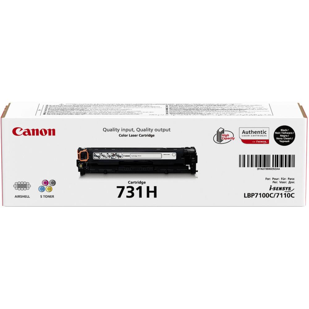 Cartouches de toner - Canon 731h cartouche de toner 1 pice(s) original noir