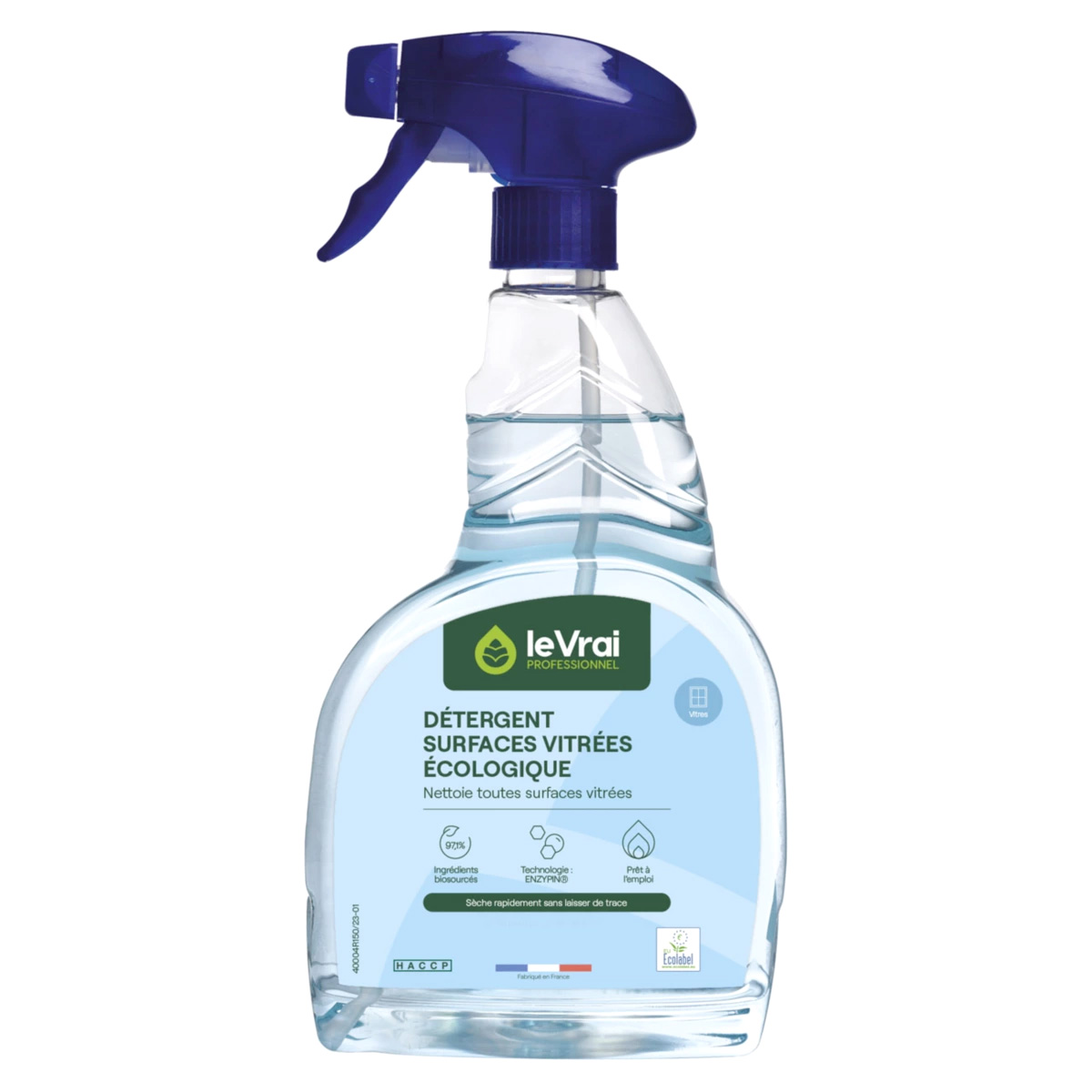 Nettoyant cologique pour vitres et surfaces Le Vrai - Spray 750ml