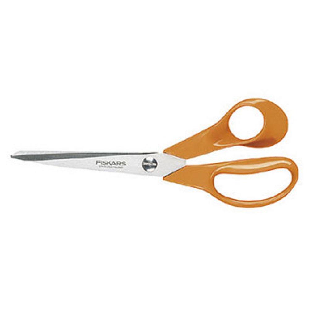 Ciseaux Fiskars Classic - 21 cm - anneaux asymtriques pour droitier - bouts pointus