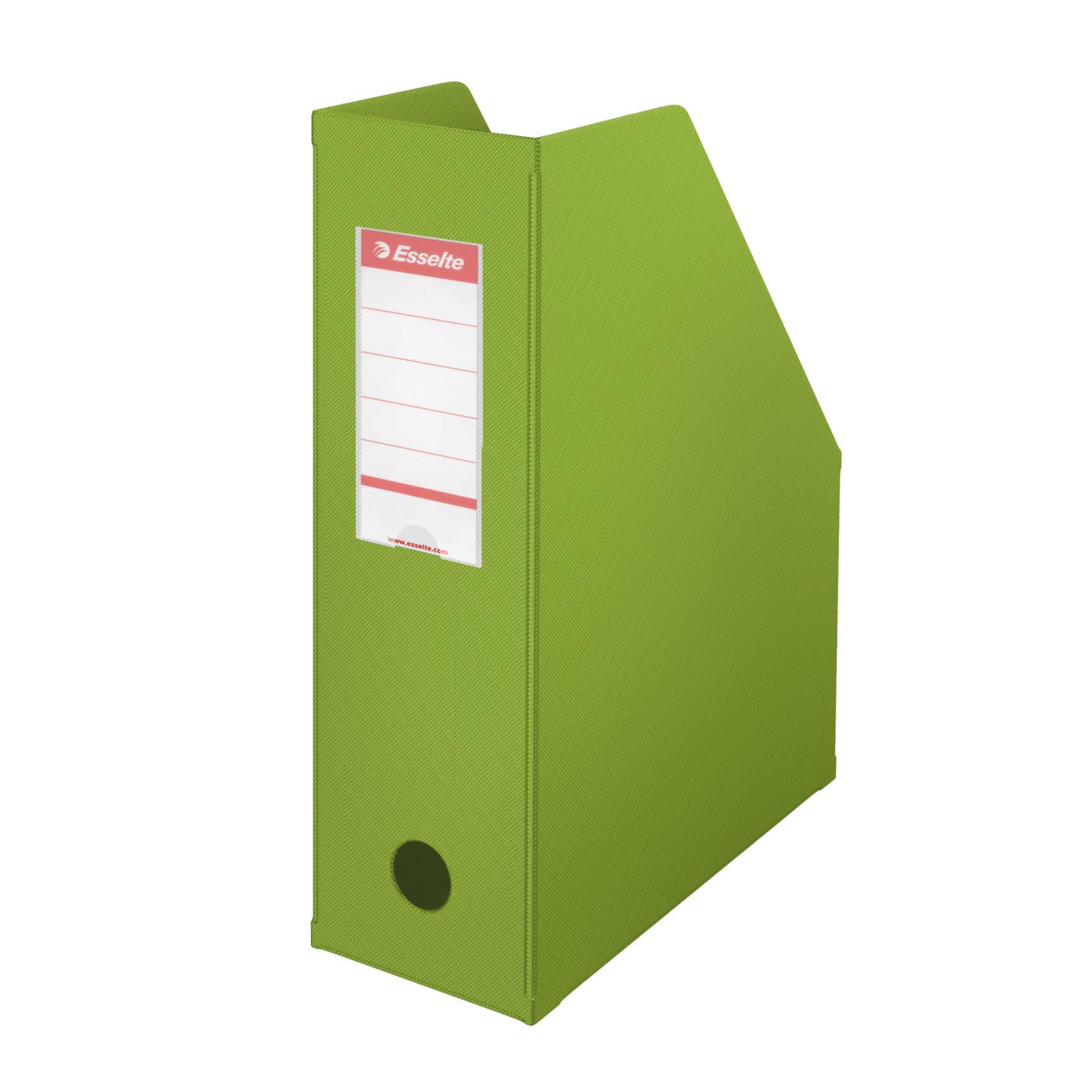 Porte-revues Esselte Confort Class - dos 10 cm - vert