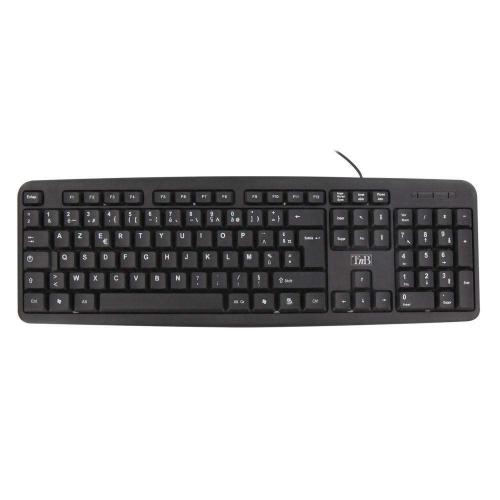 T'nb kbsubk clavier universel usb azerty franais noir