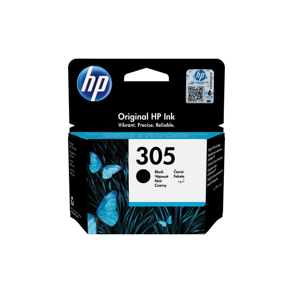 Cartouches pour imprimantes - Hp cartouche d'encre noire 305 authentique