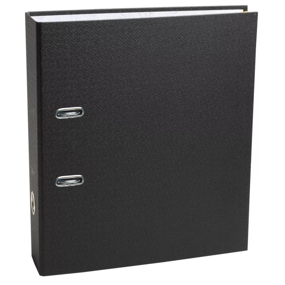 Classeur  levier A4 Exacompta Prem'Touch OfficeByMe en carton - Dos 8 cm - Noir