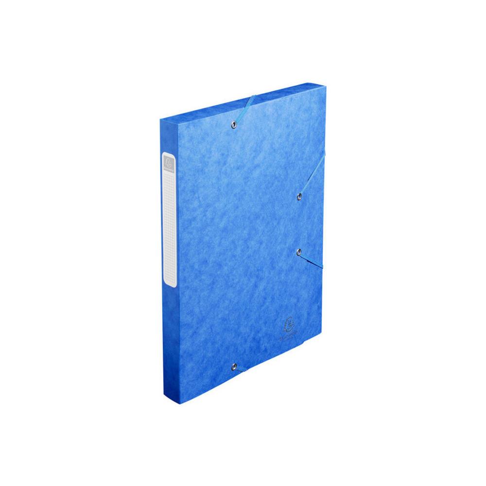 Bote de classement Cartobox - dos 30 mm - 240 x 320 mm pour format A4 - bleu