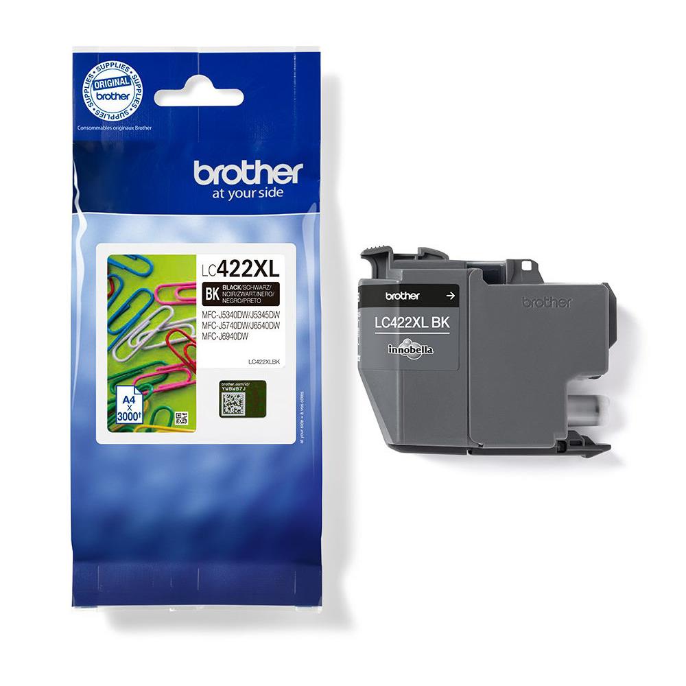 Cartouches pour imprimantes - Brother lc422xlbk cartouche d'encre originale - noir