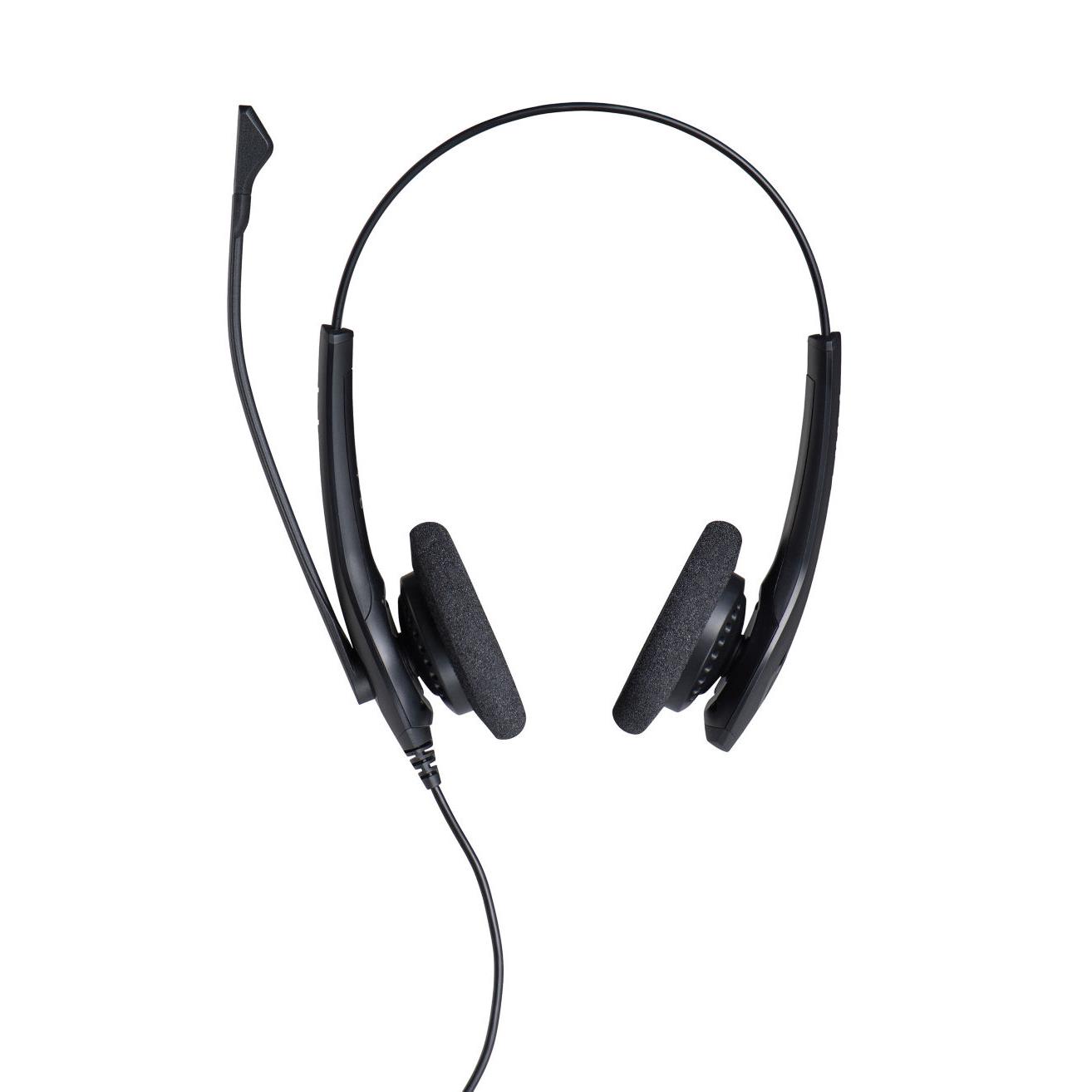 Casque filaire usb Jabra Biz 1500 duo - noir
