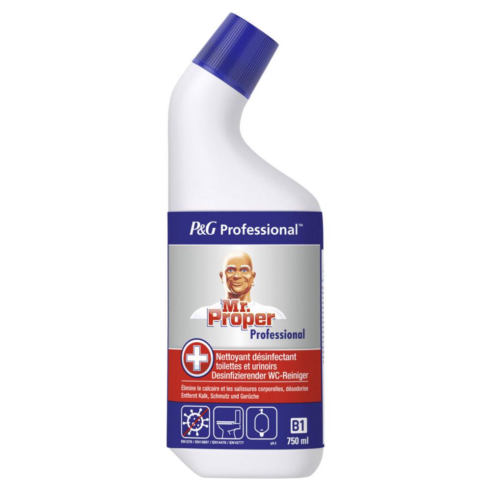 Gel WC  Mr. Propre Professional - Nettoyant dsinfectant B1 - Flacon de 750 ml