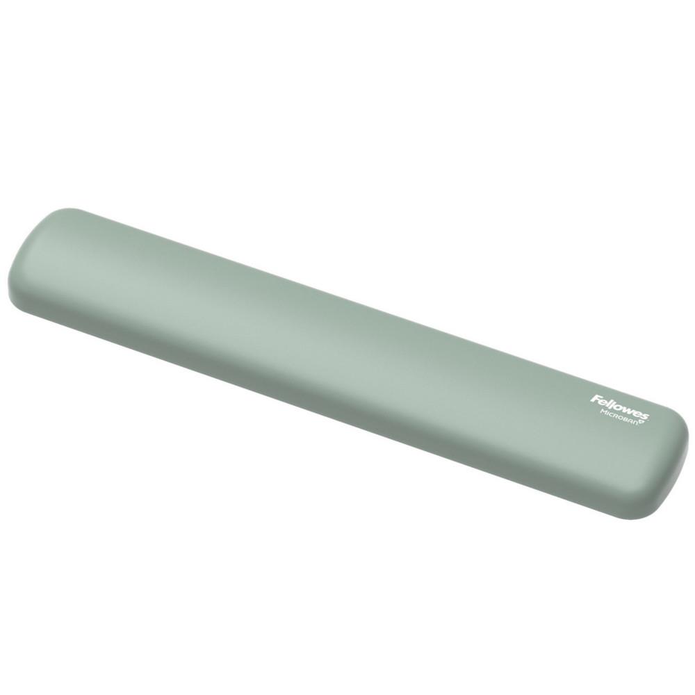 Repose-poignet Breyta Fellowes pour clavier compact - Coussin antibact�rien en silicone doux - L. 32 x P. 6 cm - Vert