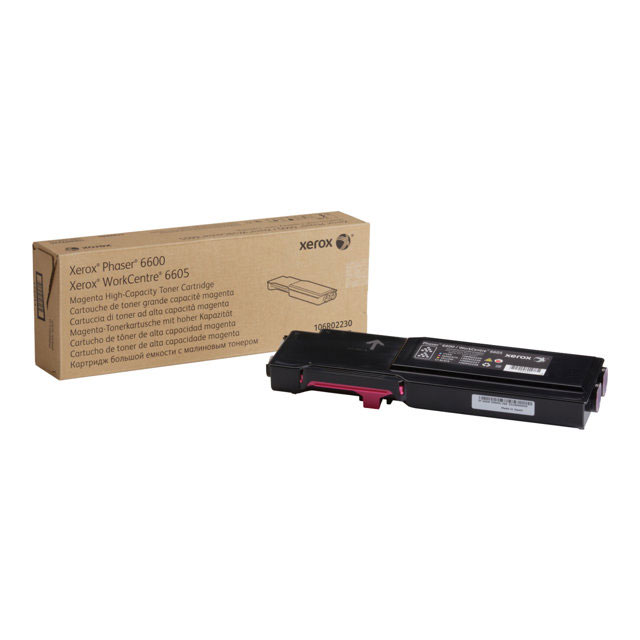 Cartouches de toner - Xerox cartouche de toner magenta phaser 6600, workcentre 6605