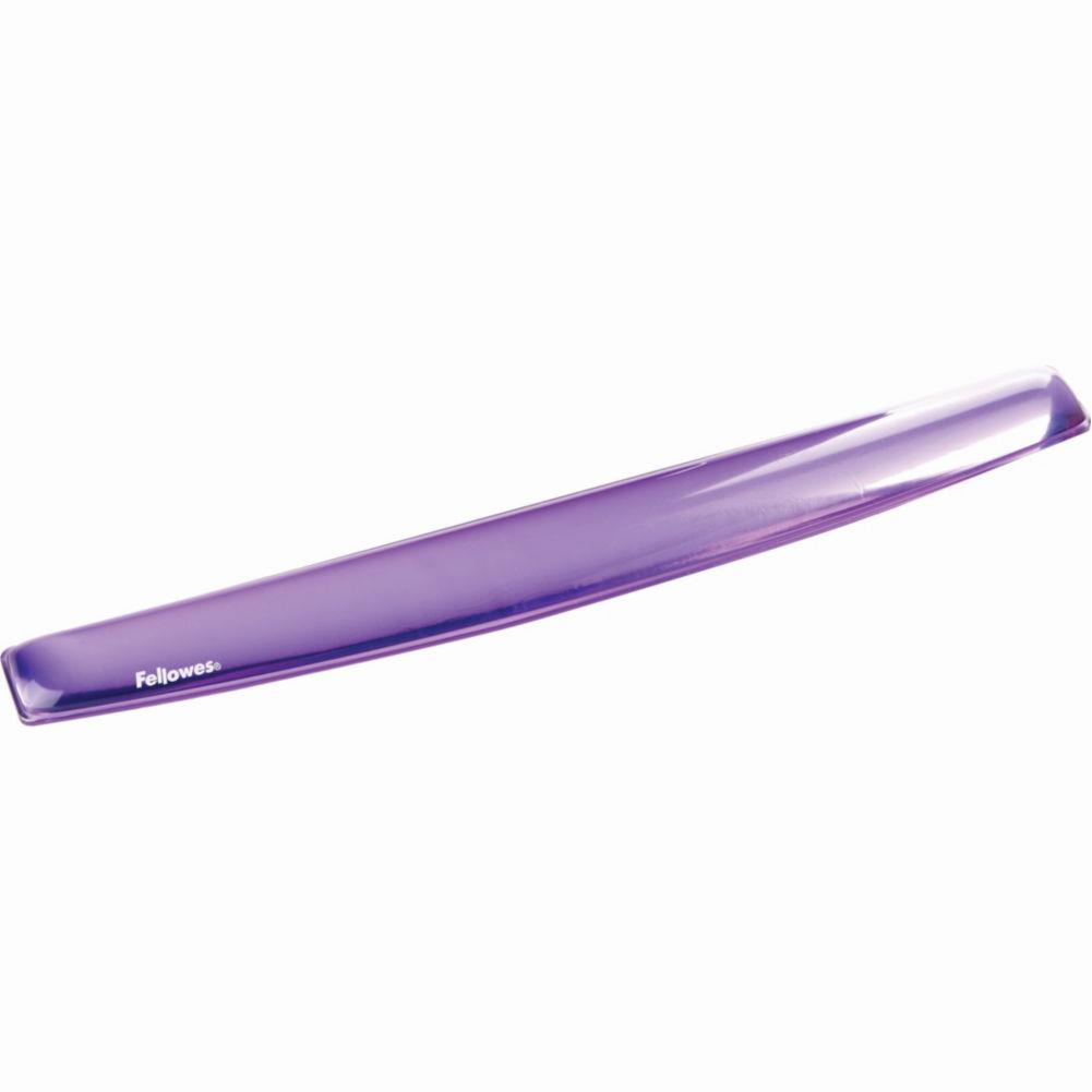 Repose-poignet pour clavier Fellowes Gel Crystal - violet