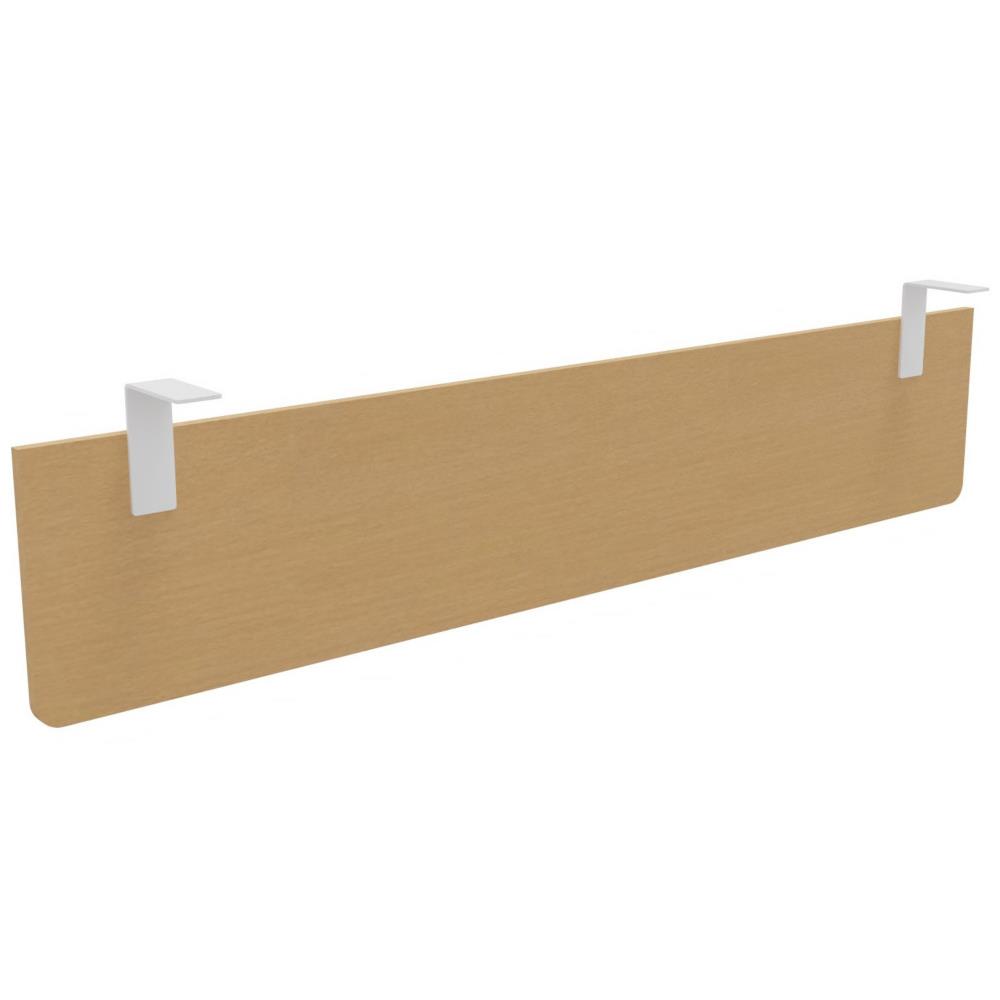 Voile de fond Triomphe , E-Link Triomphe , E-Link m�lamin� H�tre - Pour bureau L 180 cm fixation blanche