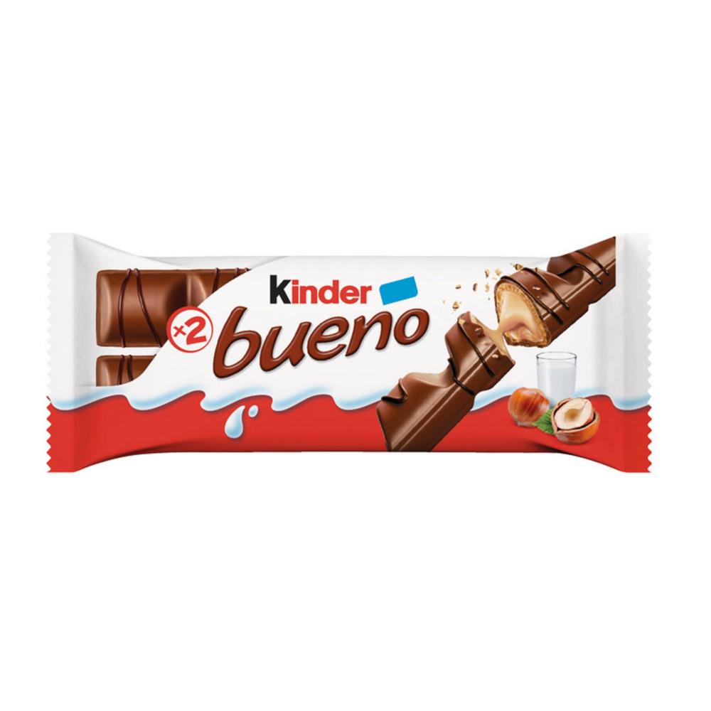 Barres chocolates Kinder Bueno - 30 sachets