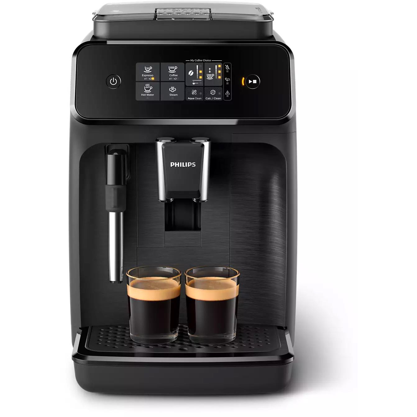 Machine  caf automatique expresso Philips EP 1220 avec broyeur grains -  Noir