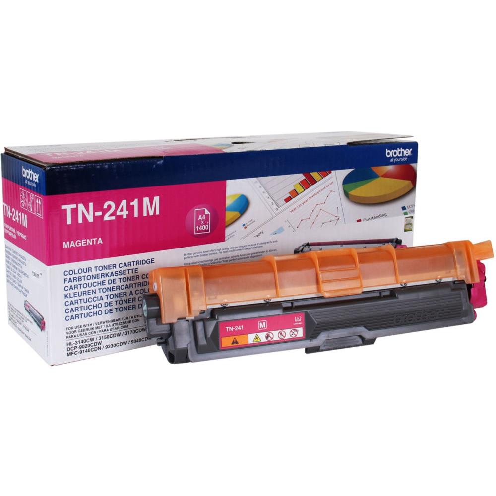 Cartouches de toner - Brother tn-241m - cartouche de toner originale - magenta