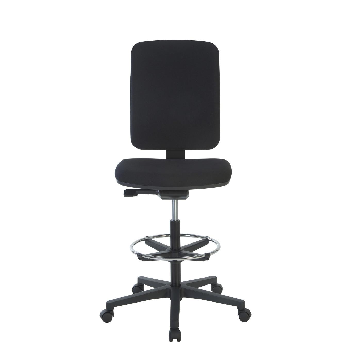 Sige haut Alfi Office - tissu non feu M1 noir