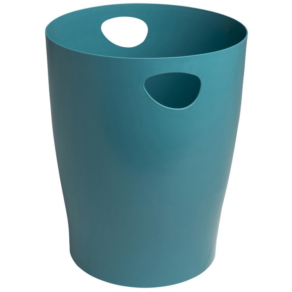 Corbeille  papierExacompta Ecobin Skandi 15 L - Bleu pacifique