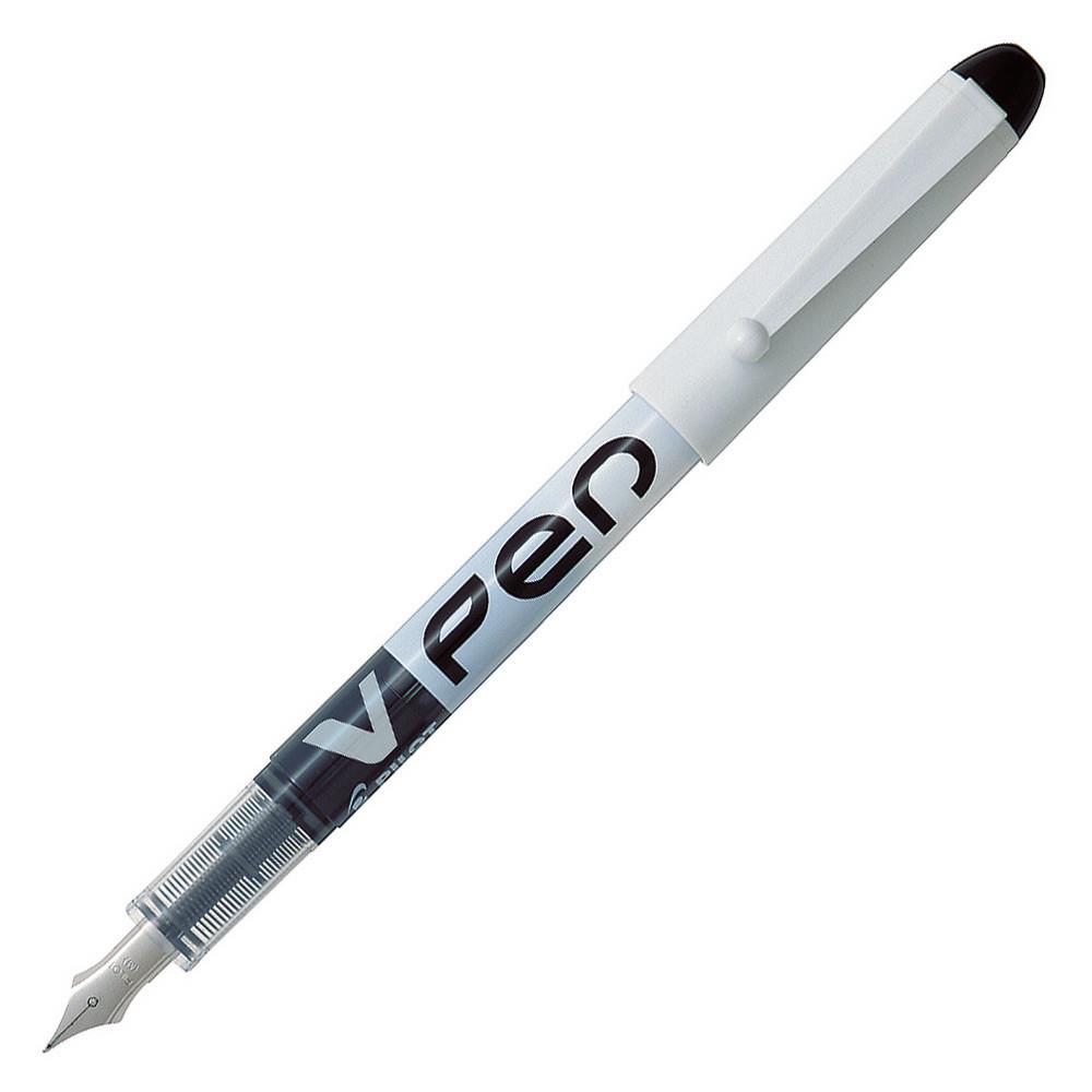 Stylo-plume Pilot V-Pen effaable - noir