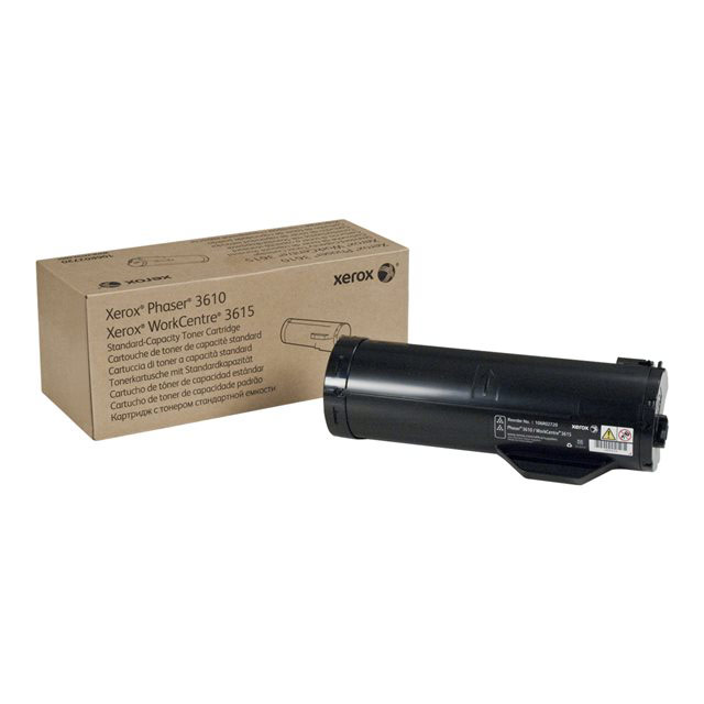 Cartouches de toner - Xerox cartouche de toner noir de capacit standard phaser 3610, workcentre 3615 (5900 pages) - 106r02720