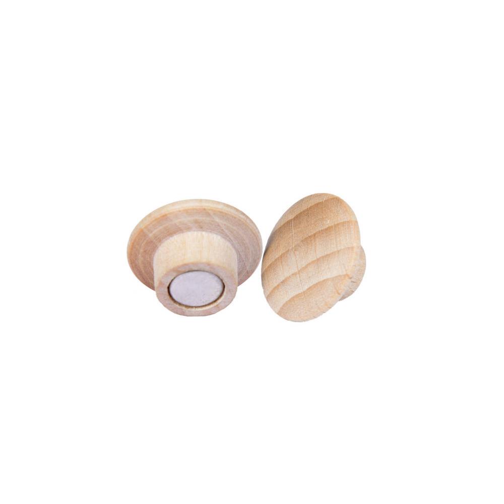 Aimants ronds Legamaster Wooden - Lot de 5