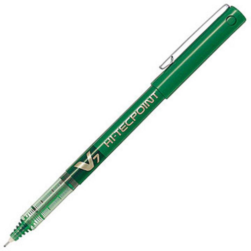 Roller Pilot Hi-Tech Point Bx V7 - pointe tubulaire - 0,4 mm - vert