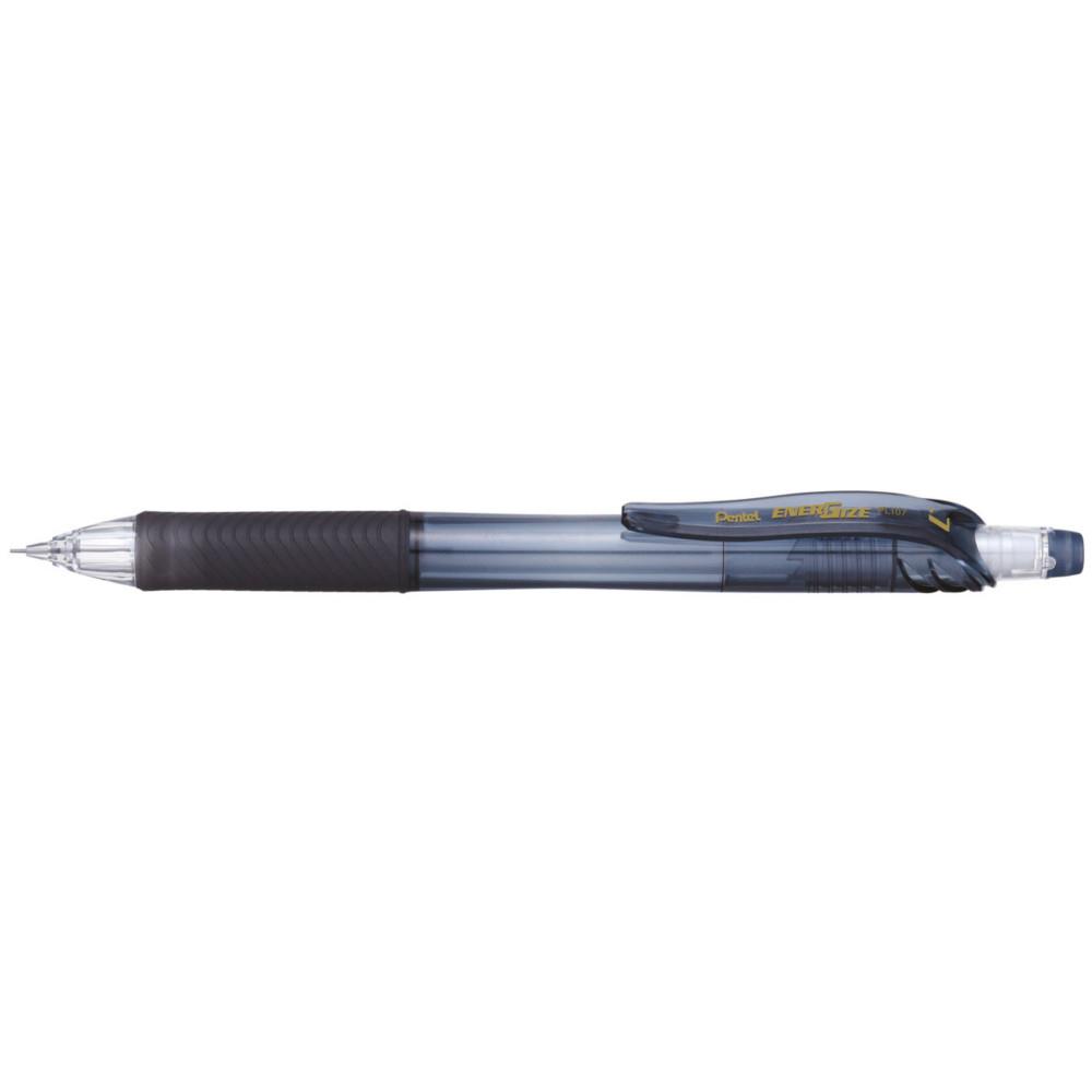 Porte-mine rechargeable Pentel Energize corps noir avec zone de prhension - mine HB de 0,7 mm