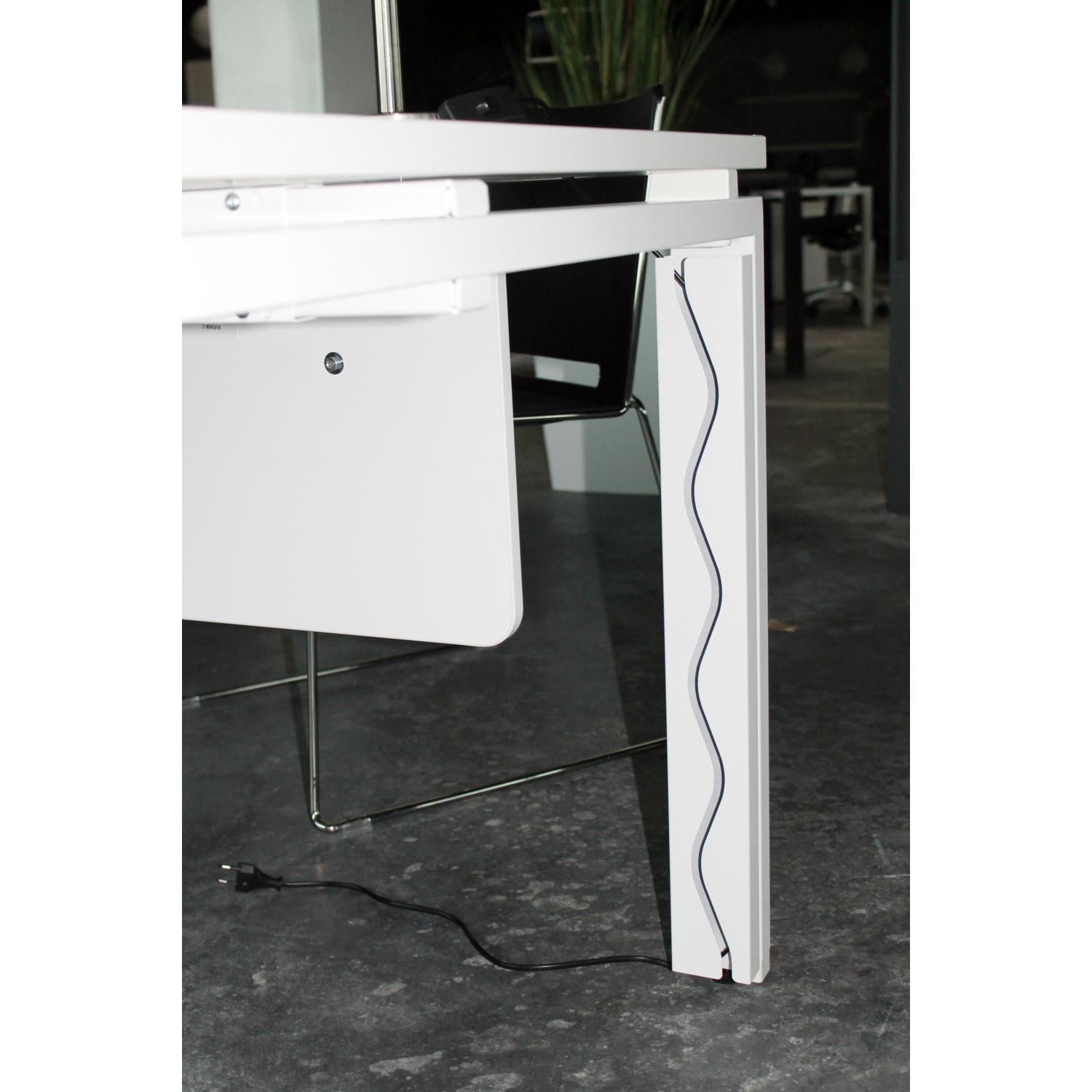 Goulotte d'lectrification E-link - blanc