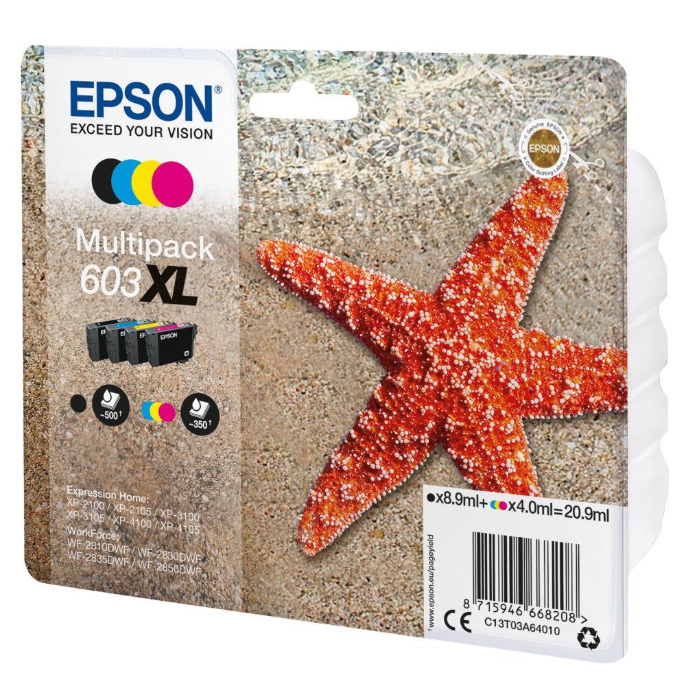 Cartouches pour imprimantes - Epson multipack 4-colours 603xl ink