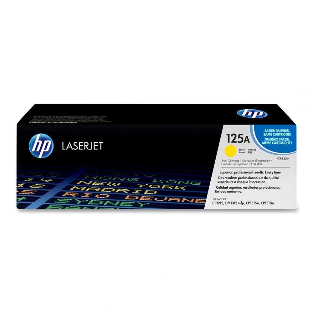Cartouches de toner - Hp 125a toner laserjet jaune authentique